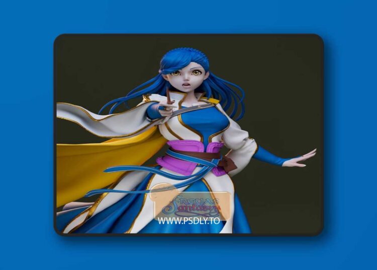 Rozemyne – Ascendance of a Bookworm – 3D Print Model 1 Rozemyne – Ascendance of a Bookworm – 3D Print Model