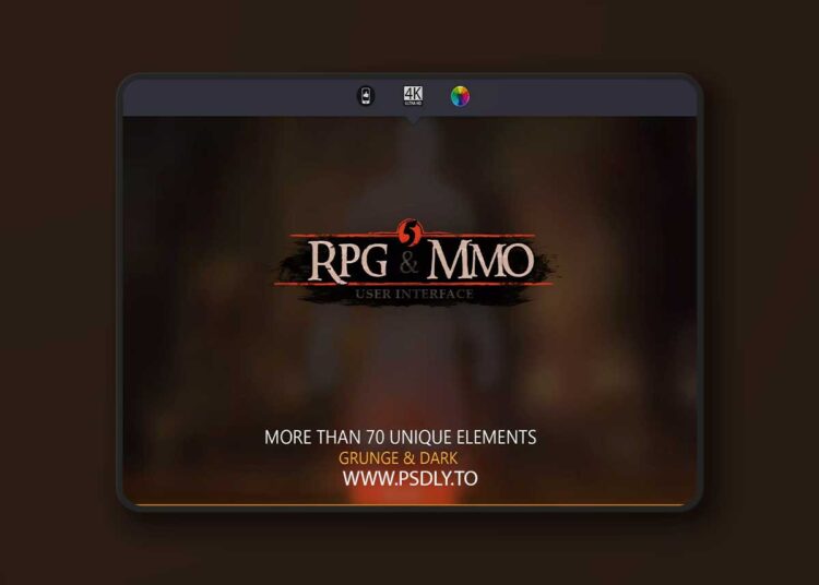 RPG MMO UI 5 v1.7 for Unreal Engine 1 RPG MMO UI 5 v1.7