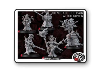 Renegades of Pain – Witch Coven – 3D Print Model