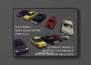 Rune's Low Poly Cars Pack 3 v1.2