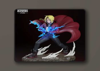 Ryodan Studio – Edward Elric – 3D Print Model STL