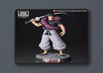 Ryodan Studio – Toji Fushiguro – 3D Print Model STL
