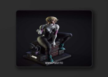 Shadaloo Studios – Gwen Stacy – Marvel Comics – 3D Print Model