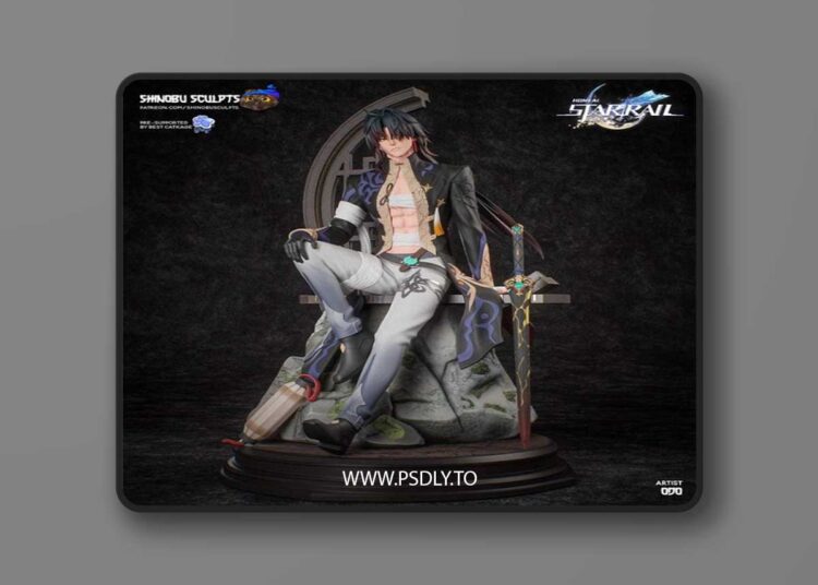 Shinobu Sculpt – Blade – Honkai Star Rail – 3D Print Model STL 1 Shinobu Sculpt – Blade – Honkai Star Rail – 3D Print Model STL