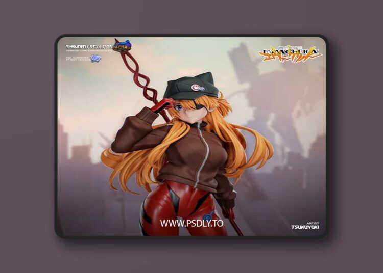 Shinobu Sculpts – Asuka Langley – Evangelion – 3D Print Model 1 Shinobu Sculpts – Asuka Langley – Evangelion – 3D Print Model