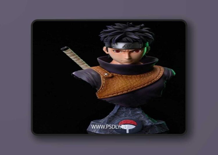 Shisui Bust – 3D Print Model 1 Shisui Bust – 3D Print Model