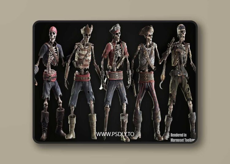 Skeleton Pirate Bundle (4.18 – 4.27 and 5.0 – 5.4) for Unreal Engine 1 Skeleton Pirate Bundle (4.18 – 4.27 and 5.0 – 5.4)