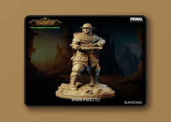 Soldier – Randal – 3D Print Model