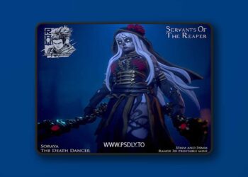 Soraya the Death Dancer – 3D Print