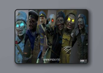 Soviet Zombie Soldier (Pack) (4.26 - 5.6)