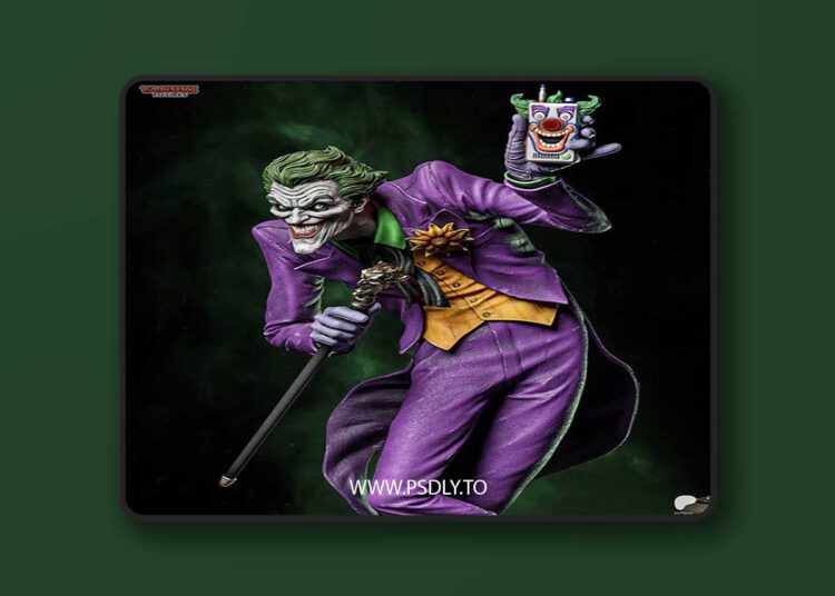 Tanuki Figure – Joker – 3D Print 1 Tanuki Figure – Joker – 3D Print