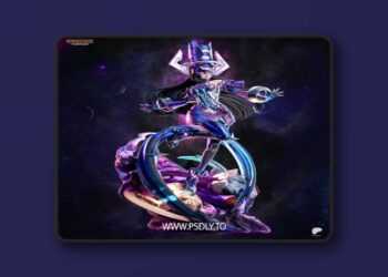 Tanuki Figures – Galacta – Marvel Rivals – 3D Print Model