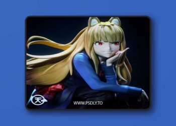 Tenshi Figures – Holo the Wise Wolf – Spice and Wolf – 3D Print Model