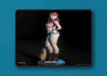Torrida Minis – Cheryl Tunt as Cherlene from Archer – 3D Print Model