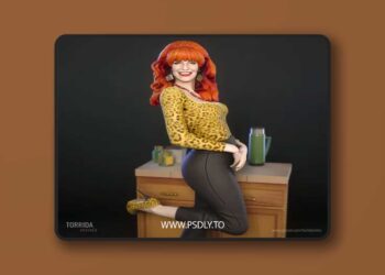 Torrida Minis – Peggy Bundy from Married with Children – 3D Print Model STL