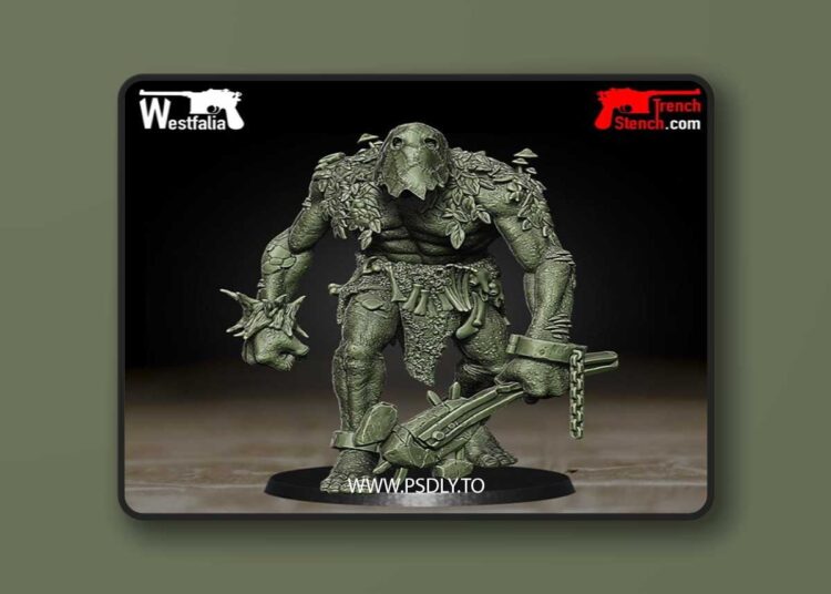 Trench Stench – Children of Yggdrasil – Captive Giant – 3D Print Model STL 1 Trench Stench – Children of Yggdrasil – Captive Giant – 3D Print Model STL