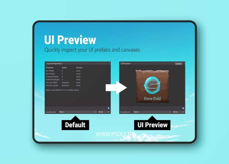 UI Preview for Prefabs and Canvases v1.3.1 1 UI Preview for Prefabs and Canvases v1.3.1