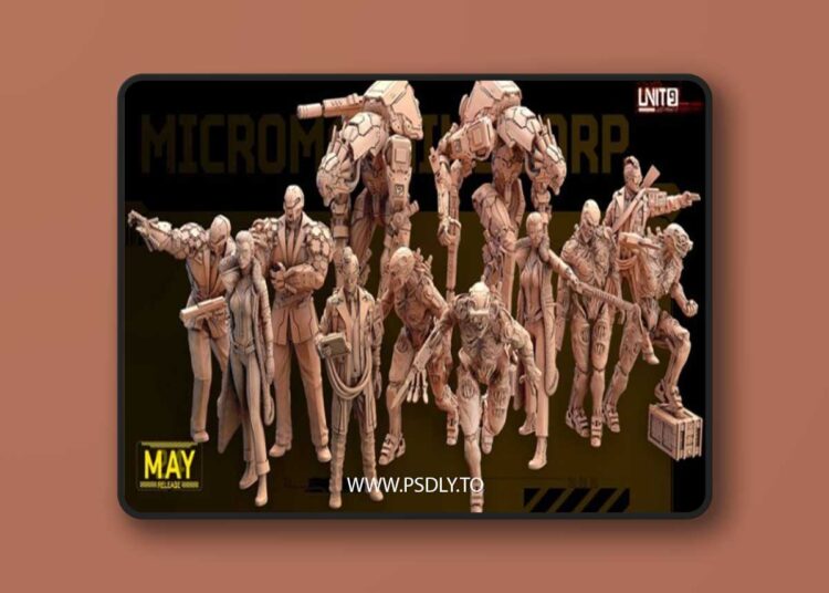 Titan Forge – May 2025 – Highborne Elves and Undead Dominion – 3D Print Model 1 Unit9 – Project Fusion Breed – 3D Print Model