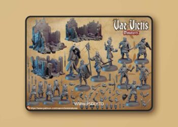 Vae Victis Miniatures – Cold Steel and Magic Spells – 3D Print Model STL
