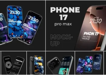 Videohive - Phone 17 Pro Max Mockup - 59770551