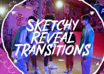 Videohive - Sketchy Reveal Transitions - 59788990