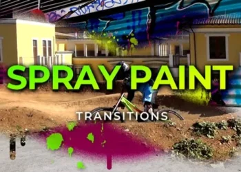 Videohive - Spray Paint Transitions - 59734497