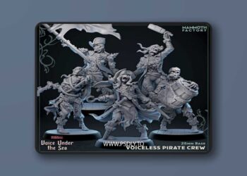 Voiceless Pirates Crew – 3D Print Model