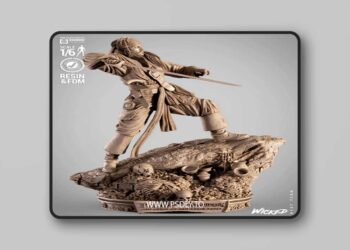 Wicked – Jack Sparrow Sculpture – 3D Print Model