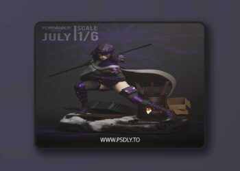 Yongblood Sculpture – Huntress – DC Comics – 3D Print Model STL