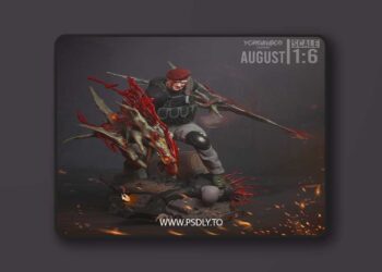 Yongblood Sculpture – Jack Krauser – Resident Evil 4 Remake – 3D Print Model STL