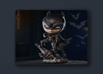 ZEZ Studio – Batman Chibi – 3D Print Model STL