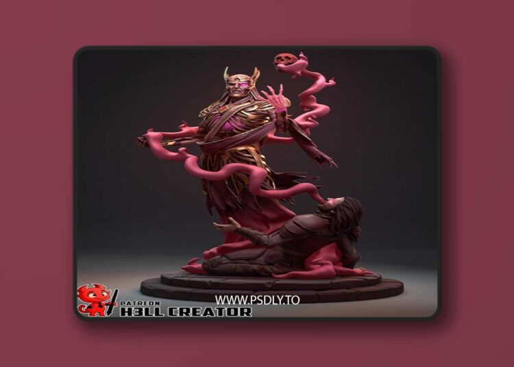 h3LL creator – Vecna – 3D Print Model STL 1 h3LL creator – Vecna – 3D Print Model STL