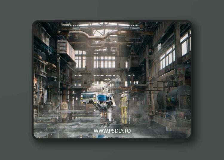 Abandoned Factory for Unreal Engine 1 Abandoned Factory
