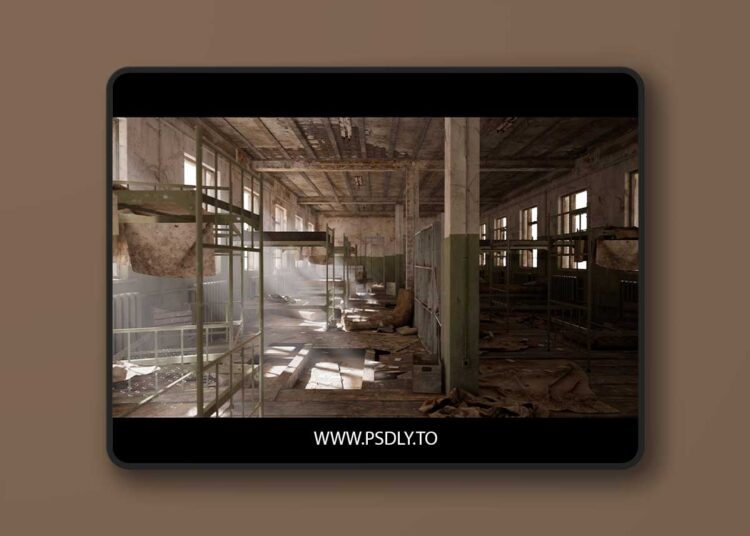 Abandoned Russian Barrack (4.27+) for Unreal Engine 1 Abandoned Russian Barrack (4.27+)