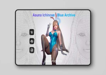 Asuna Ichinose - Game Ready 3D model