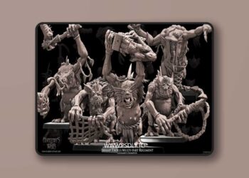 Avatars of War – Swamp Trolls Multi-Part Regiment – 3D Print Model