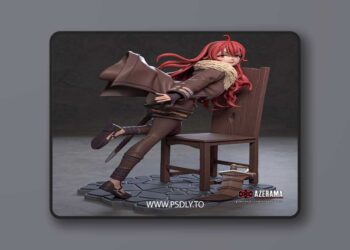 Azerama – Mushoku Tensei – Eris Greyrat – 3D Print Model STL