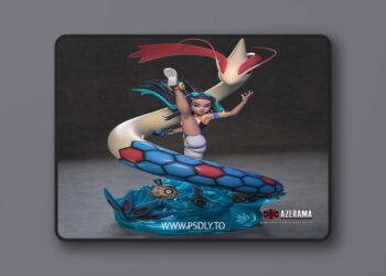 Azerama – Pokemon – Nessa – 3D Print Model STL