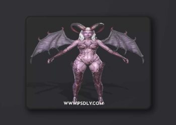 BANSHEE Low-poly 3D Model