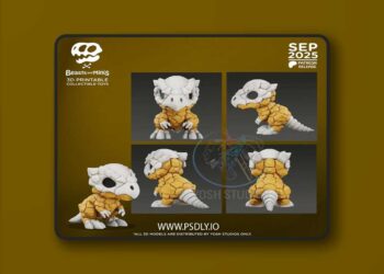 Beasts and Minis – The Thing Boney Beast – 3D Print Model STL