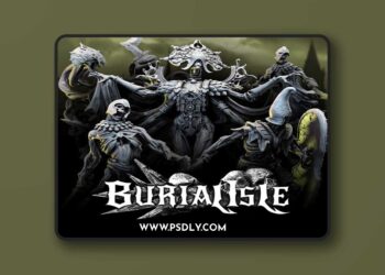 Bestiarum Miniatures – Burial Isle – Part 2 – 3D Print Model