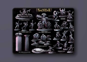 Bestiarum Miniatures – The Cabal of Languor – Balazar’s Dominion August 2025 – 3D Print Model STL
