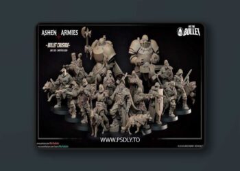 Bite the Bullet – Sanctified Legion June 2025 – 3D Print Model STL