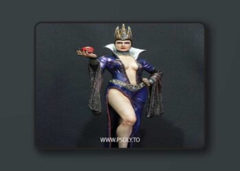 Black Queen – 3D Print Model STL