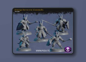 Blackcrest Miniatures – Freychester Guards August 2025 – 3D Print Model STL