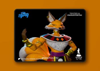 Blue Spray – Liquiir – 3D Print Model