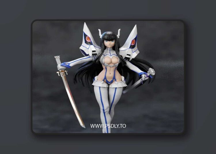 BrunoArt3D – Satsuki Kiryuin – 3D Print Model STL 1 BrunoArt3D – Satsuki Kiryuin – 3D Print Model STL