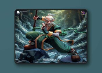 Bulkamancer Sculpts – Battle Chasers – Knolan – 3D Print Model STL