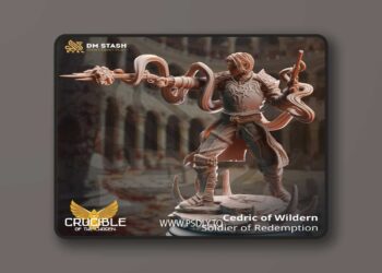 Cedric of Wildern – Soldier of Redemption – 3D Print Model
