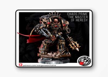 Chaos Prime the Master of Heresy – 3D Print Model